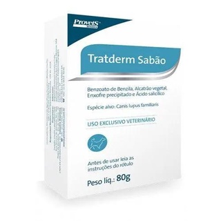 Sabão Provets Tratderm para Cães 80g em Oferta na Shopee