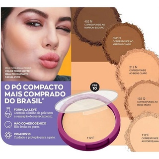 Pó Compacto FPS10 Matte Real 7g | Avon