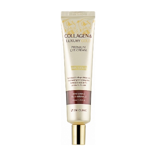 3w clinic collagen luxury gold eye cream 40g - Beauty