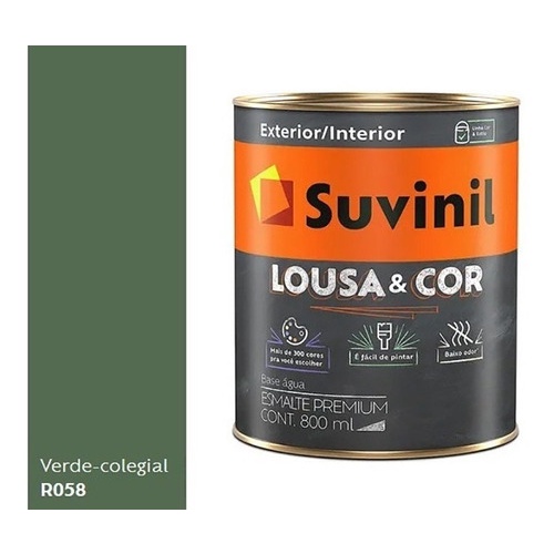 Tinta Suvinil Lousa & Cor Verde Colegial 800ml