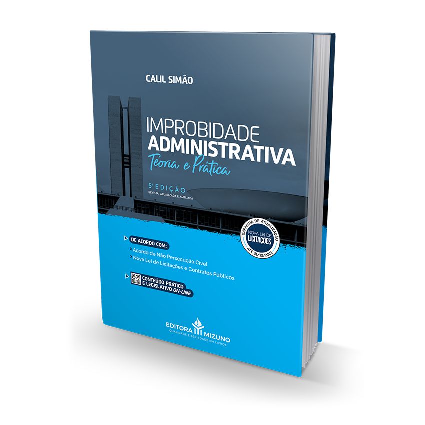 Imagem Improbidade Administrativa - Teoria e Prática - 5ª Edição- Livro para Advogado OAB Concursos Públicos