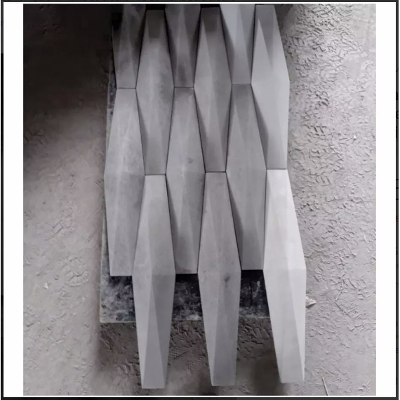 Forma 3d Molde Origami Invertido 60x6,5x13cm Abs 2mm Molde Para Gesso cimento 3d 204