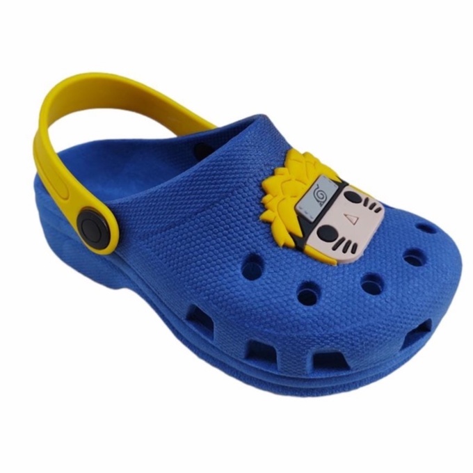 Babuche Infantil Menino Naruto Uzumaki Ideal Para O Dia Dia Escola Colegio Caminhada Praia Piscina