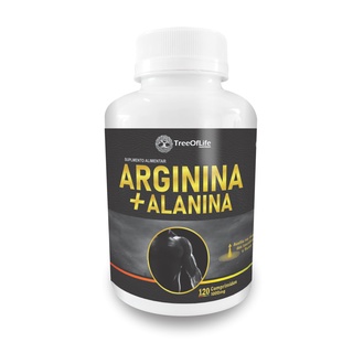 Arginina e Alanina 120 Comprimidos 1000mg