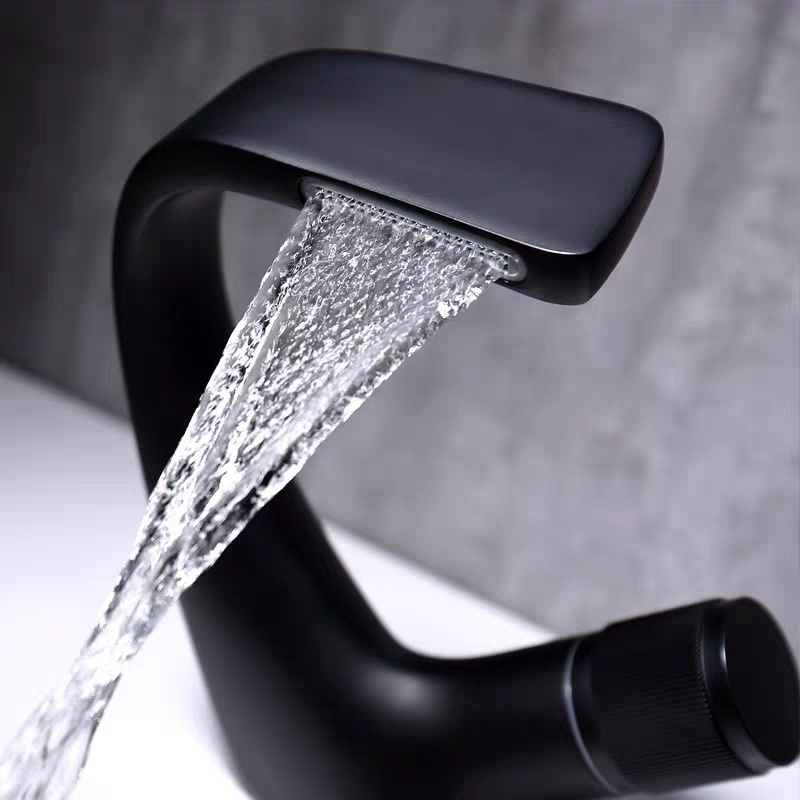 bathroom sink faucet one handle