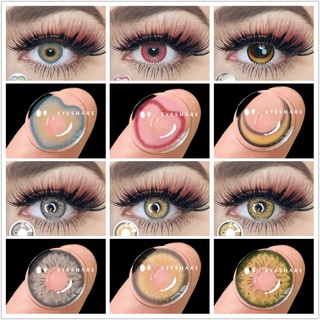 Mara 2 Peças/Par Lentes De Contato Em Cor Natural Para Uso De PATTAYA
