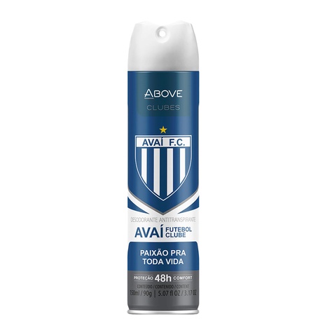 Kit c/4 antitranspirante Above Clubes Avai - R$6,99