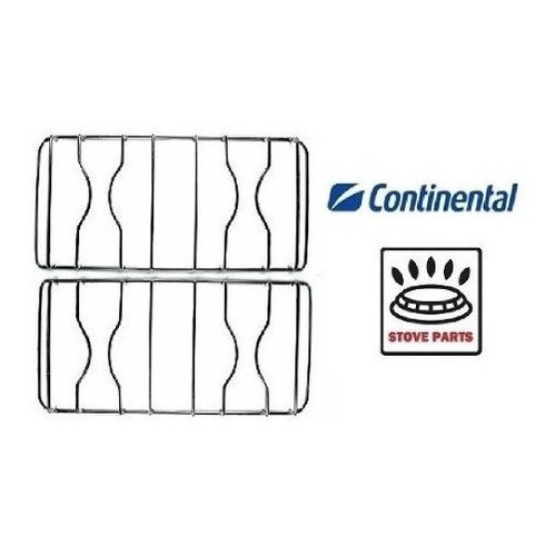 Kit 2 Grelhas Trempe Grade Fogão Continental Novita 4 Bocas
