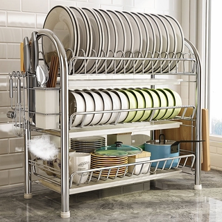 Porta Talheres De 3 Camadas Pratos Organizador De Cozinha Rack Armário De Vidro Suspenso