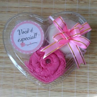 100 un Embalagem Doce Coração Ideal Premium 260 ml G620 Galvanotek em Oferta na Shopee