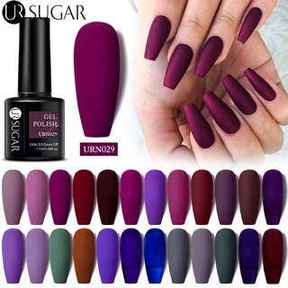 UR SUGAR 7.5ml Roxo Escuro Unha Gel Polonês Embeber UV LED Semi Permanente Vernizes Manic…