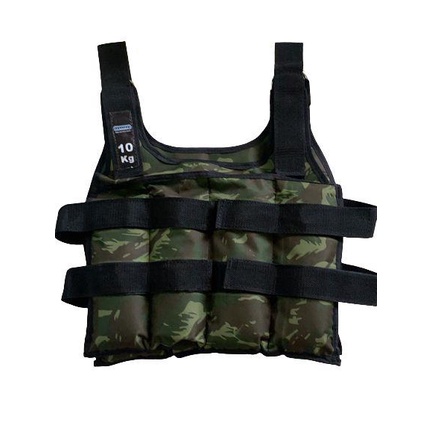 Colete de carga Fixa 10 kg RopeShop Camuflado em Oferta na Shopee