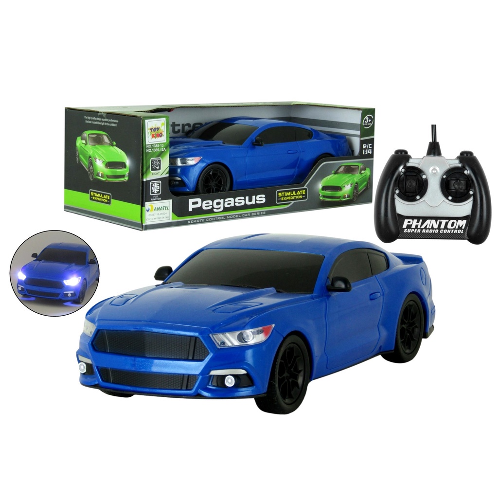Brinquedo Carro de Controle Remoto Acende o Farol Pegasus | Shopee Brasil