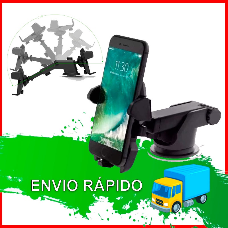 Suporte Veicular Universal para Celular Ajustavel por Sucção no Carro. em Oferta na Shopee
