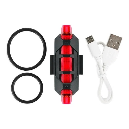 Sinalizador Bike Lanterna Bicicleta Luz Led Recarregável Mtb em Oferta na Shopee