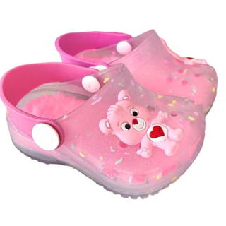 Babuche Ursinho Carinhoso infantil sandália menina antiderrapante Juju Shoes em Oferta na Shopee