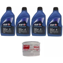 Kit Troca De Elf 10w40 + Filtro Renault Kwid 1.0 3