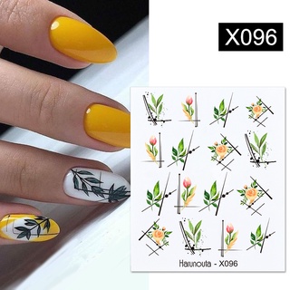 Adesivo Colorido De Flor Para Unhas Artísticas