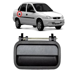 Macaneta Externa Porta Traseira Corsa Classic Vectra Antigo