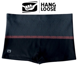 Sunga Masculina Hang Loose Boxer Box Estampa Listrada Moda Praia Com Cordao de Regulagem Adulto