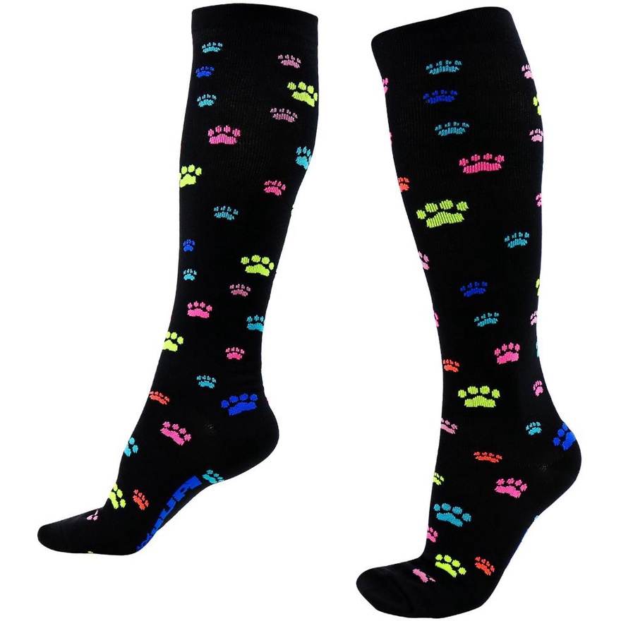 Meia Longa HUPI Love Pets Colors em Oferta na Shopee