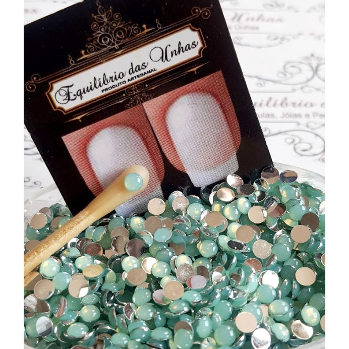 Chaton Opal 4mm jóias acessorios artesanato make nail pedras para unhas acessórios nail art pedrarias atacado colagem a