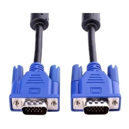 Cabo Vga 2m Computador Pc Tv Monitor Lcd Blindado Filtro