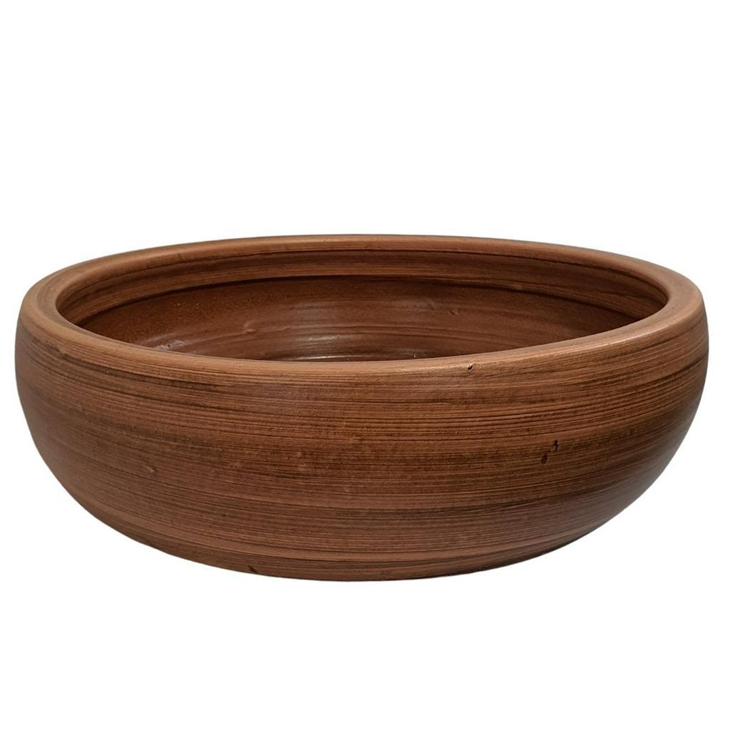 Vaso Bonsai 33 x 10cm Cor Tabaco Envelhecido