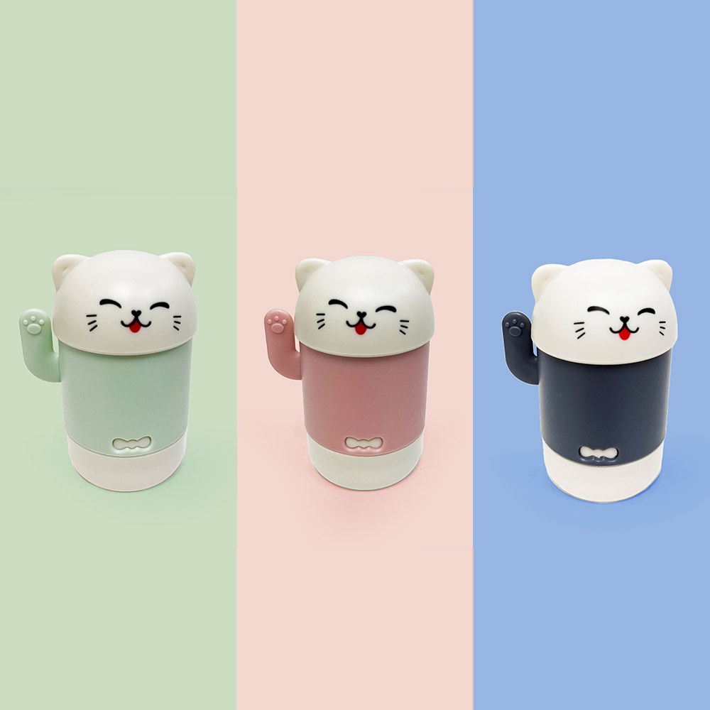 Paliteiro De Mesa Com Palitos Happy Cat - Allmini