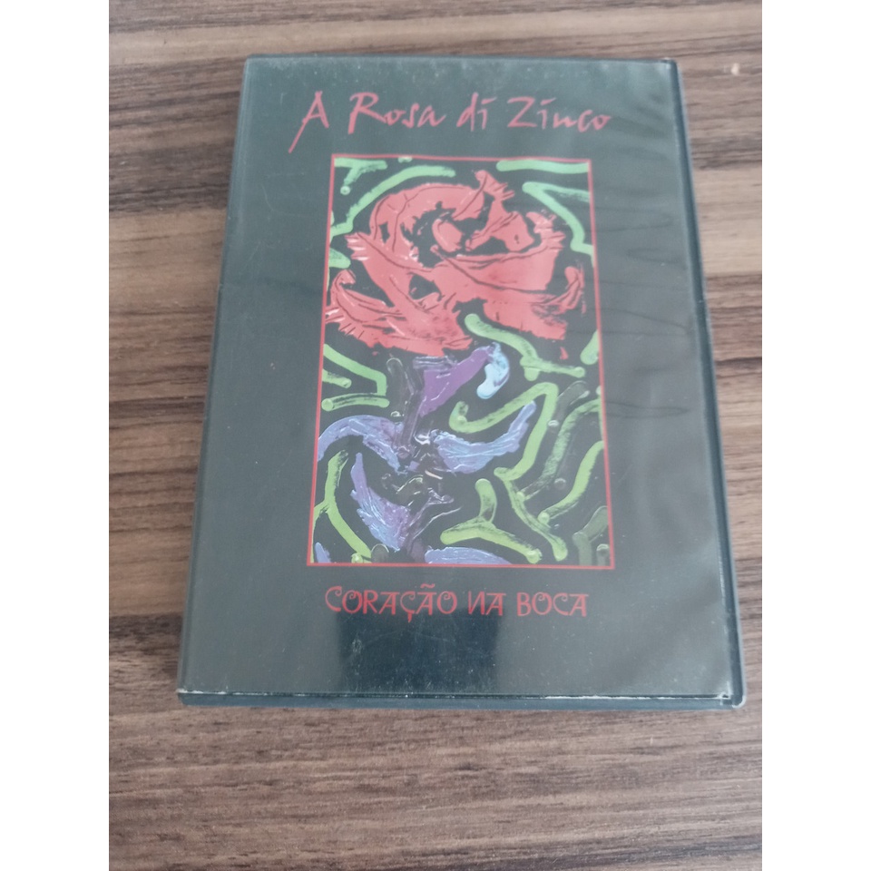 DVD A Rosa de Zinco Cora;áo na Boca