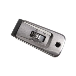 Estilete Raspador Ratinho Removedor de Insufilm Metal Limpador De Vidro