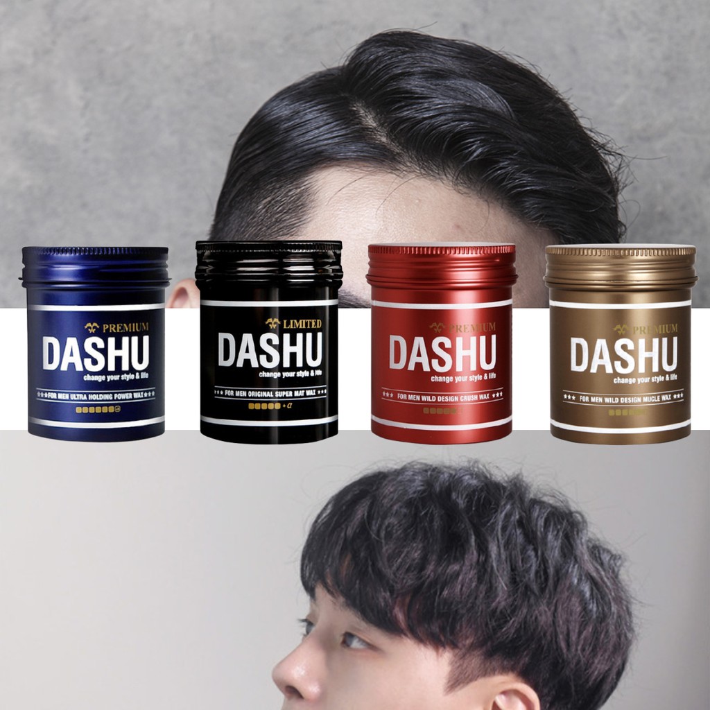 KOREA DASHU Premium Cera Para Cabelo Masculino Super Mat