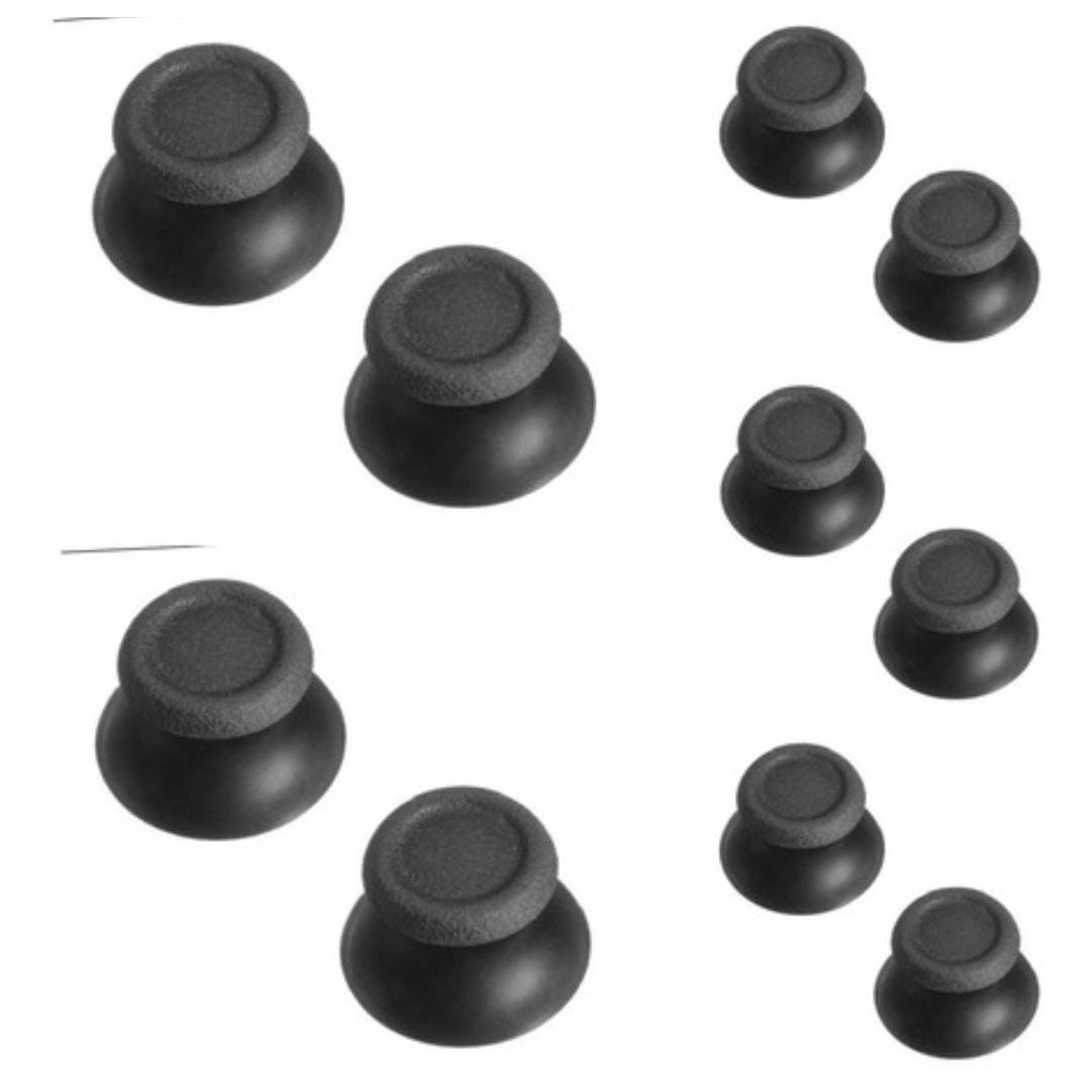 Kit de 10 ou 5 pares de analógico botão compatível controle joystick dualshock Ps4 Playstation 4 Dualshock Cinza Cogume