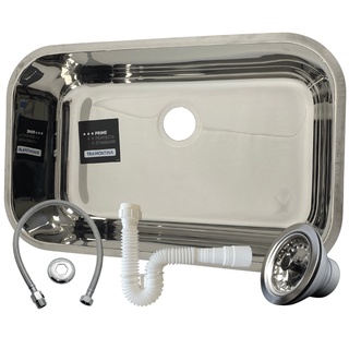 Cuba Aço Inox Tramontina Prime N 2 56x34x17 Com Válvula