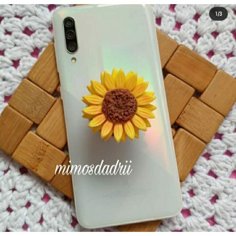 Acessório para celular popsocket girassol | Shopee Brasil