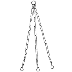 Corrente Tripla 64cm p/ pendurar Vasos Suporte de Aço