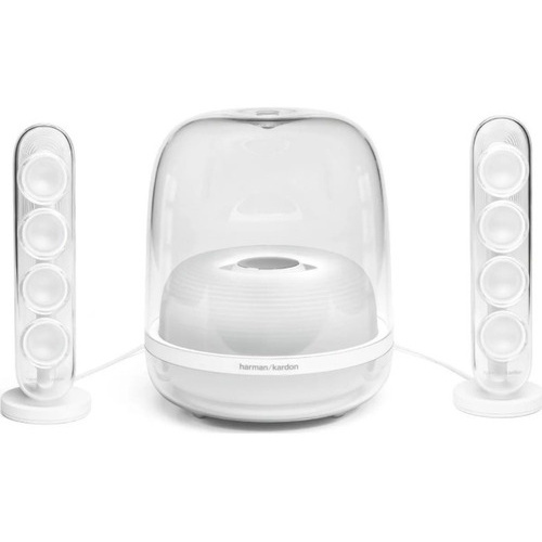 Home Theater Bluetooth Harman Kardon Soundsticks4 Branco