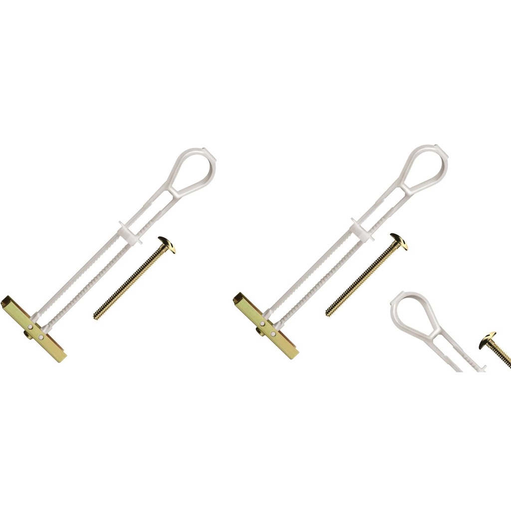 Bucha Para Gesso Drywall Sforbolt Com Parafuso 1/4 100pecas