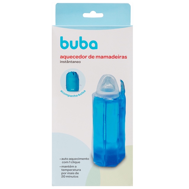 Aquecedor De Mamadeira Buba Lançamento Aquece com Um Clique