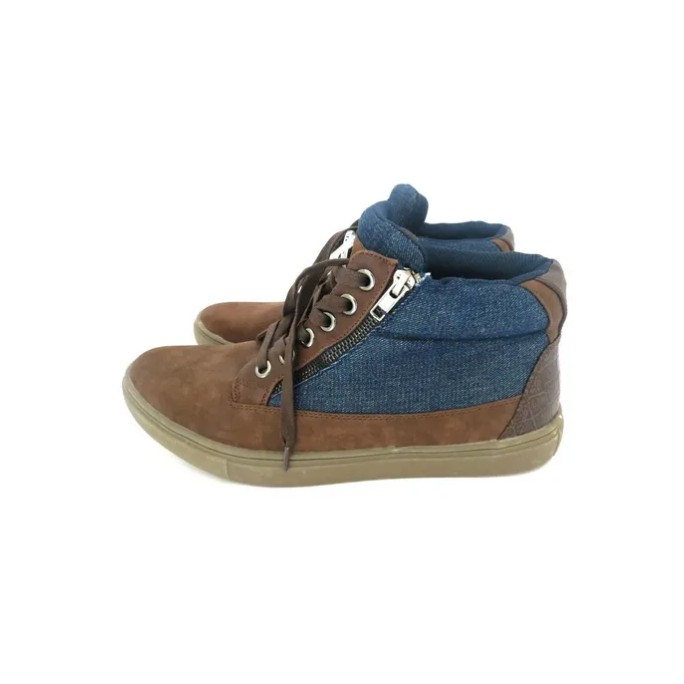nike air force cano alto marrom