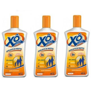 Kit 3 Repelentes Loção Xô Inseto LOÇAO HIDRATANTE (CREME) Cimed 200ML em Oferta na Shopee