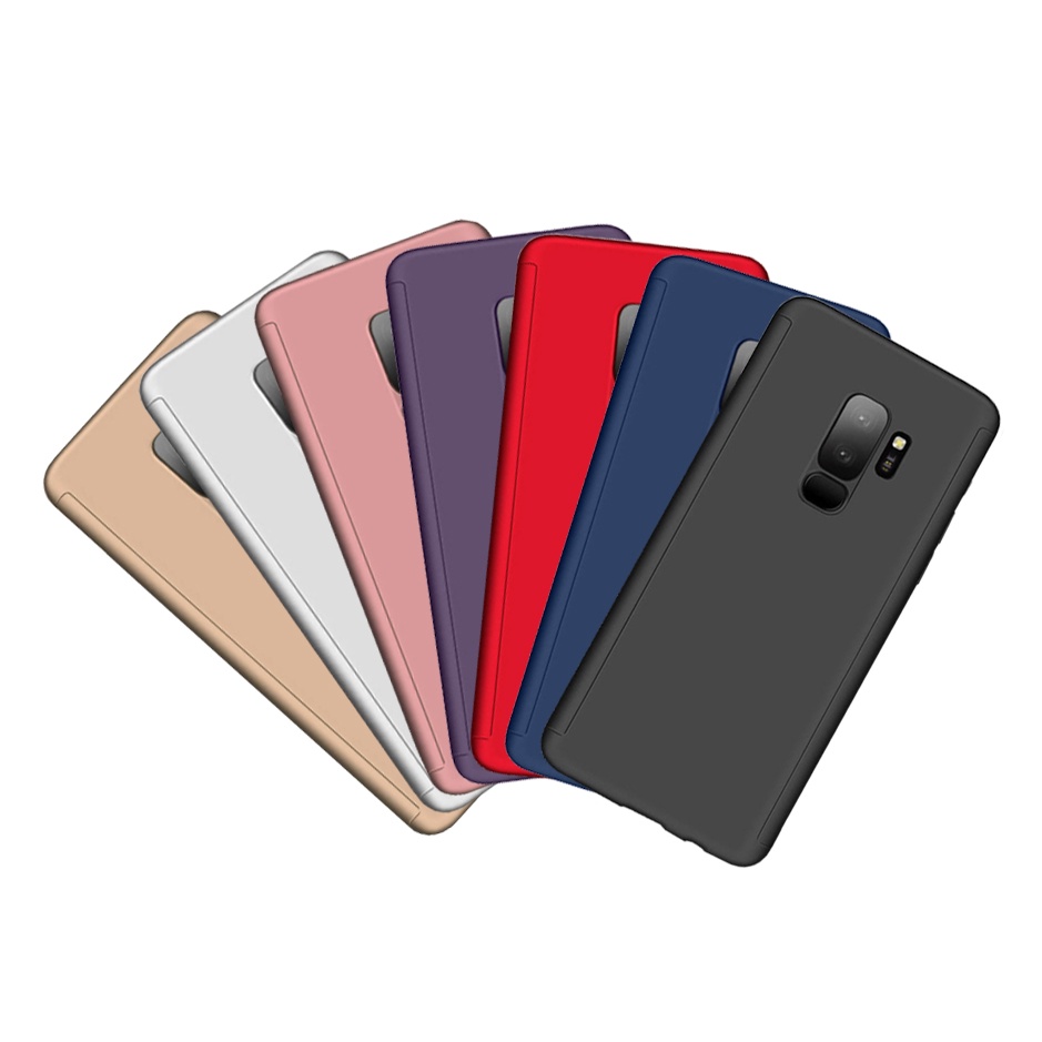 Capinha Samsung Galaxy S9 Plus 6,2" Frente e Verso 360º + Película de Gel