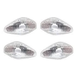 Lente Seta Fan 160 125 150 Titan Kit com peças 4 Cristal ou 4 Laranja Piscas Sinaleira 2014 2015 2016 2017 2018 2019 2020