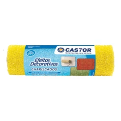 Rolo espuma texturizado 23CM s/cabo - Castor