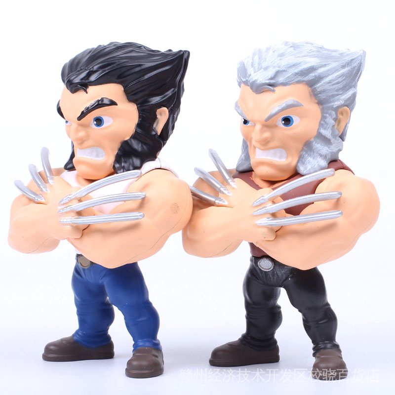 Spot Goods Action Figure Collected Original Jada 4 Inch 10cm Marvel Man X Man Logan Wolverine Metal Action Figure Shopee Brasil