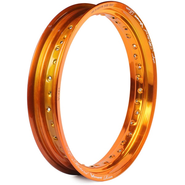 Aro Super Motard 18 X 3.00 Viper Dourado Xtz 250 Lander