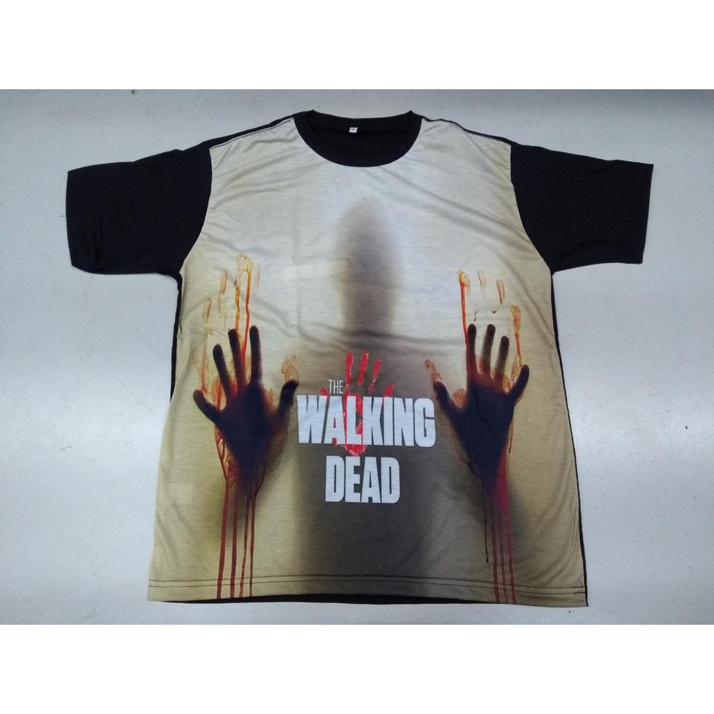 Camiseta The Walking Dead Blusa Seriado Lu023