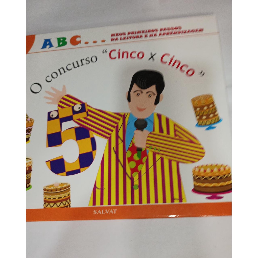 ABC... Meus primeiros passos na leitura e aprendizagem- O concurso "cinco x cinco"