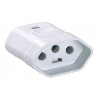 Pino Plug Fêmea 10A 250V 3 Pinos Plugue Novo Padrão de Tomada