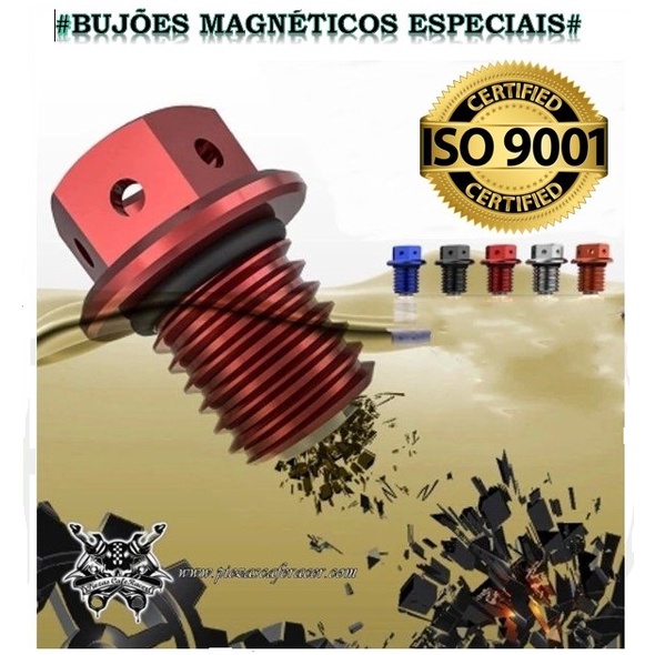 Parafuso Bujão Magnético + Anel Vedação Motor Ap/santana/gol em Oferta na Shopee